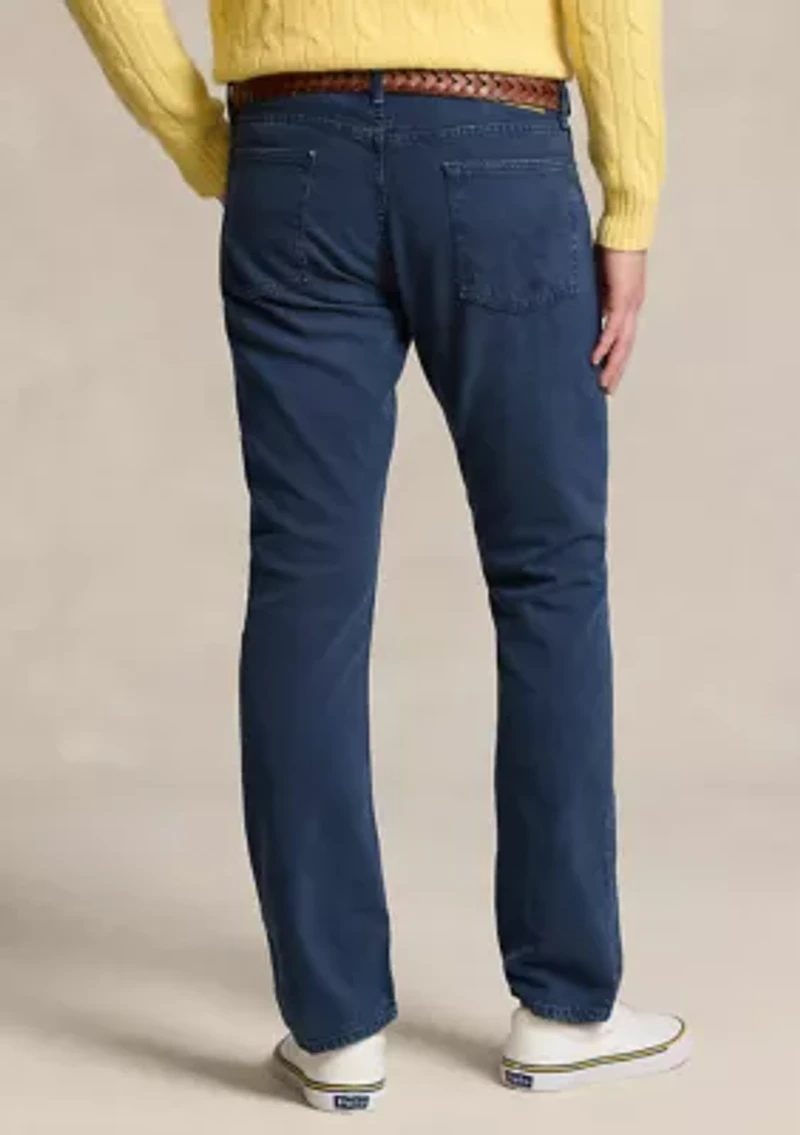 Varick Slim Straight Garment-Dyed Jeans