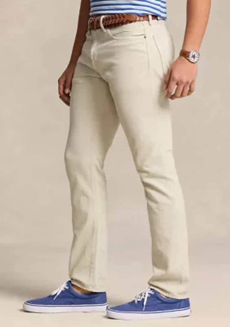 Varick Slim Straight Garment-Dyed Jeans