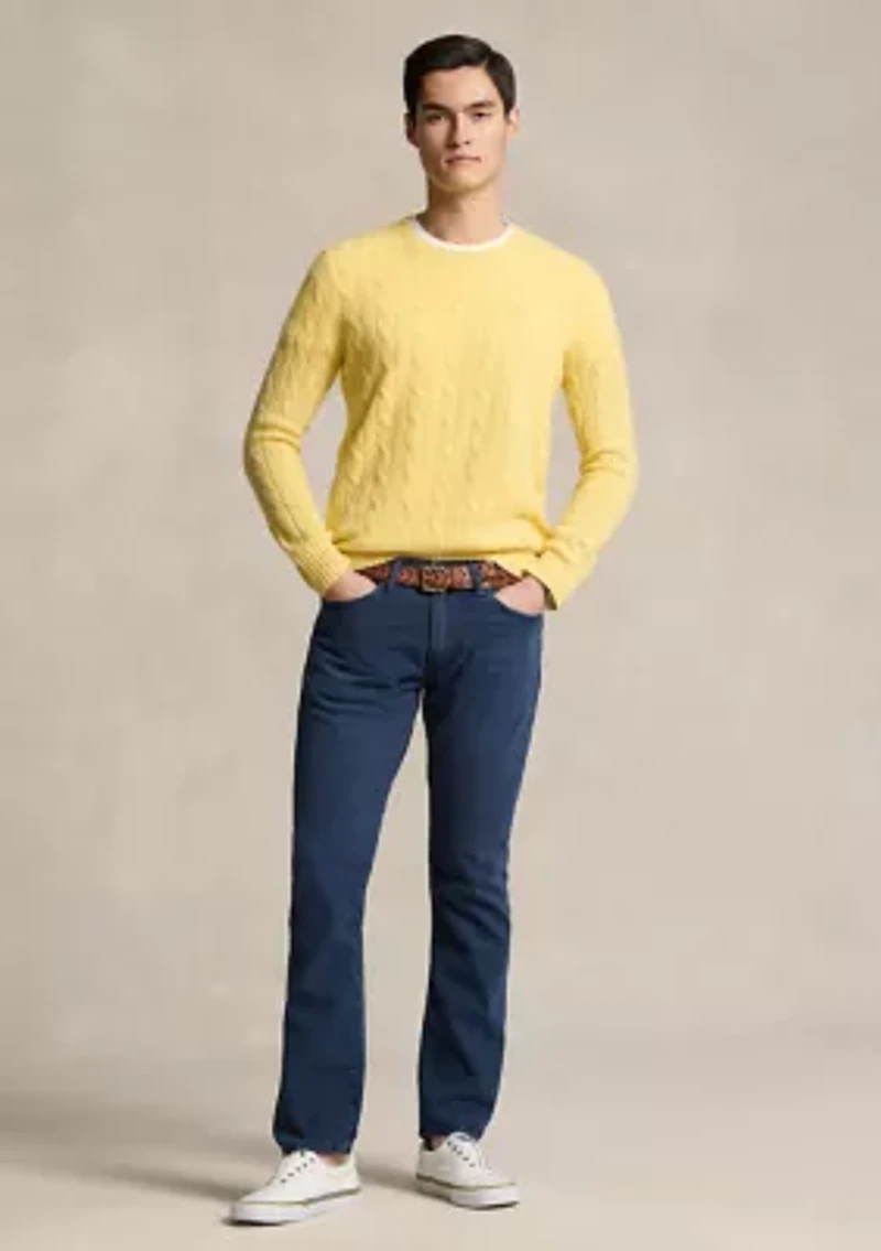 Varick Slim Straight Garment-Dyed Jeans