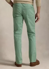 Varick Slim Straight Stretch Sateen Pants