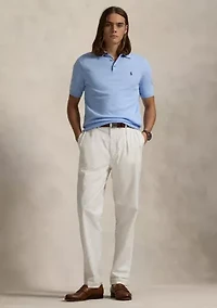 Cotton Polo-Collar Sweater