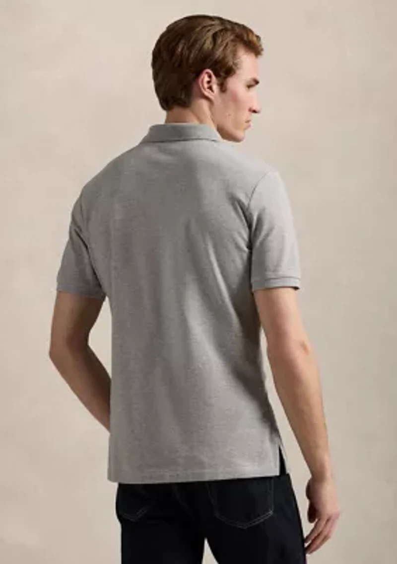 Classic Fit Stretch Mesh Polo Shirt