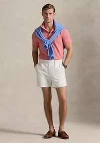 Classic Fit Stretch Mesh Polo Shirt