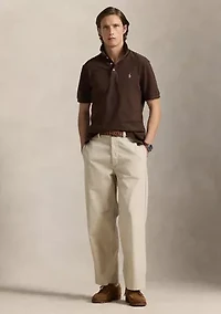 Classic Fit Stretch Mesh Polo Shirt