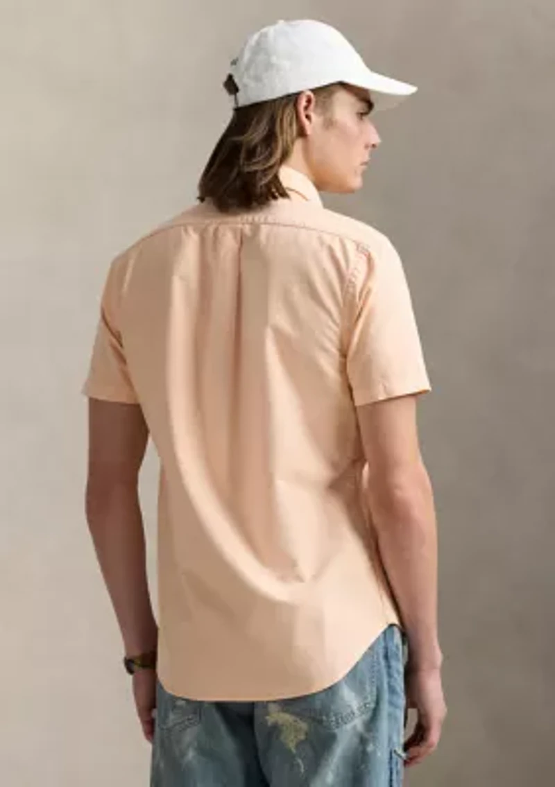 Classic Fit Mineral-Dyed Oxford Shirt