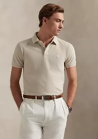 Classic Fit Stretch Oxford Mesh Polo Shirt