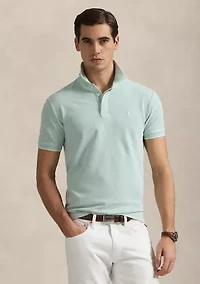 Classic Fit Stretch Oxford Mesh Polo Shirt