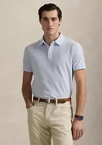 Classic Fit Stretch Oxford Mesh Polo Shirt