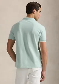 Classic Fit Stretch Oxford Mesh Polo Shirt