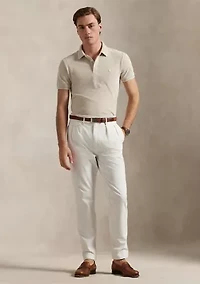 Classic Fit Stretch Oxford Mesh Polo Shirt