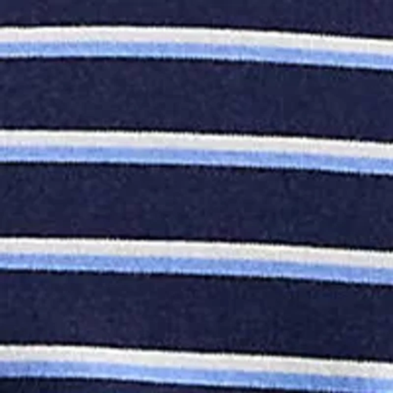 Classic Fit Striped Soft Cotton Polo Shirt