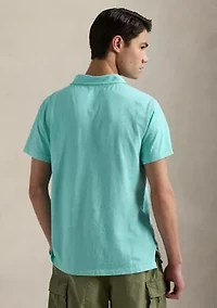 Standard Cotton Linen Jersey Polo Shirt