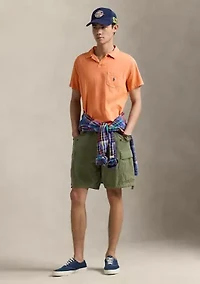 Standard Cotton Linen Jersey Polo Shirt