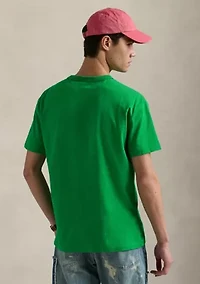 Classic Fit Madras Logo Jersey T-Shirt
