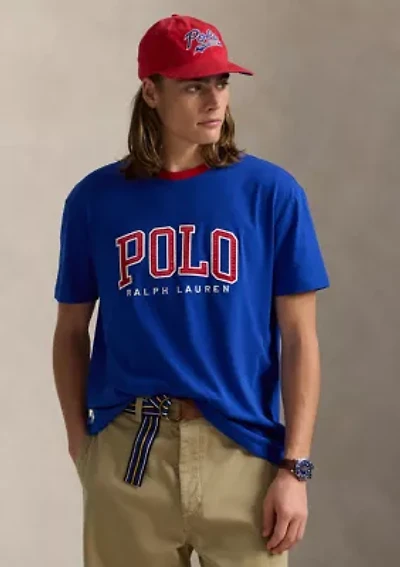 Classic Fit Letterman-Logo T-Shirt