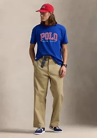 Classic Fit Letterman-Logo T-Shirt