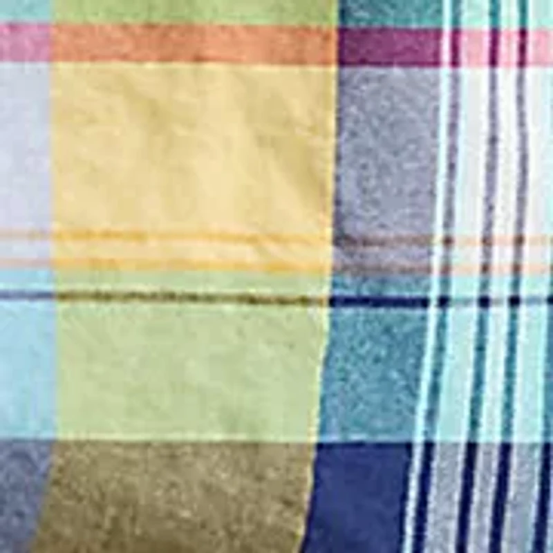 Classic Fit Plaid Oxford Shirt