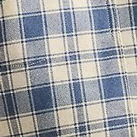 Classic Fit Plaid Oxford Camp Work Shirt
