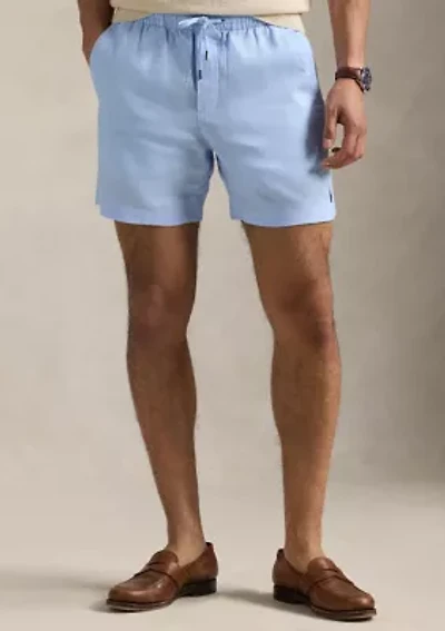 6" Polo Prepster Linen Shorts