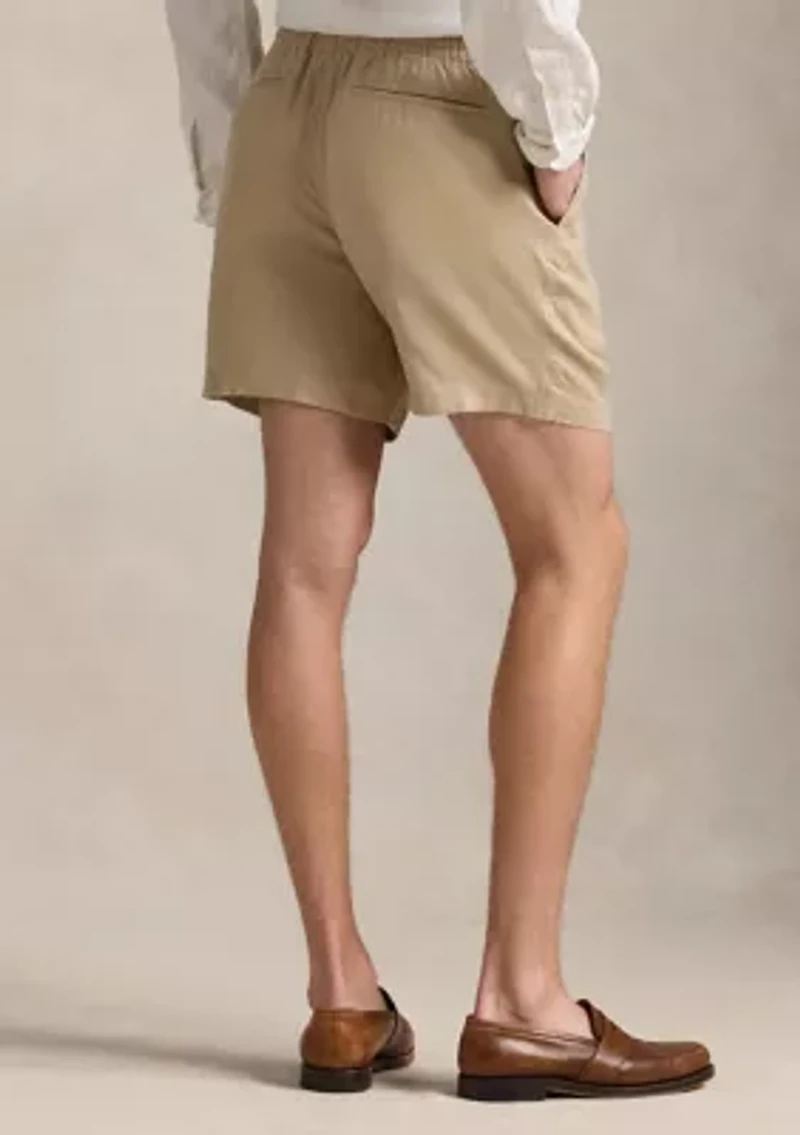 6" Polo Prepster Linen Shorts