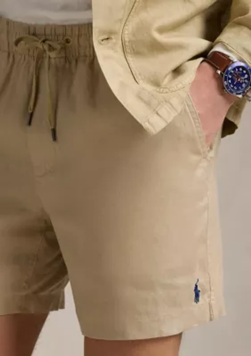 6" Polo Prepster Linen Shorts