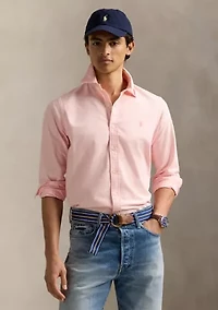 Classic Fit Mineral-Dyed Oxford Shirt