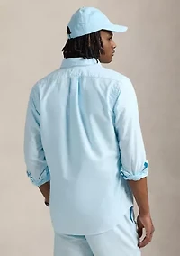 Classic Fit Mineral-Dyed Oxford Shirt