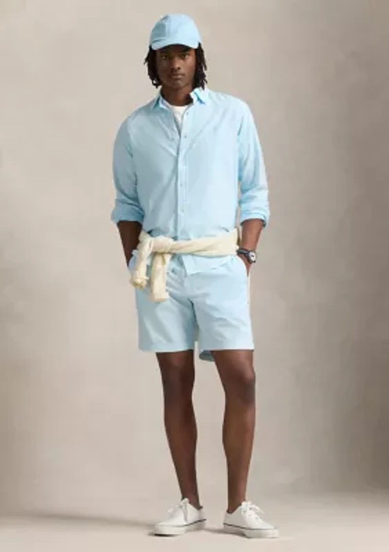 Classic Fit Mineral-Dyed Oxford Shirt