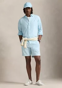 Classic Fit Mineral-Dyed Oxford Shirt