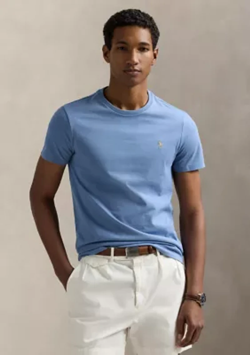 Classic Fit Jersey Crew Neck T-Shirt