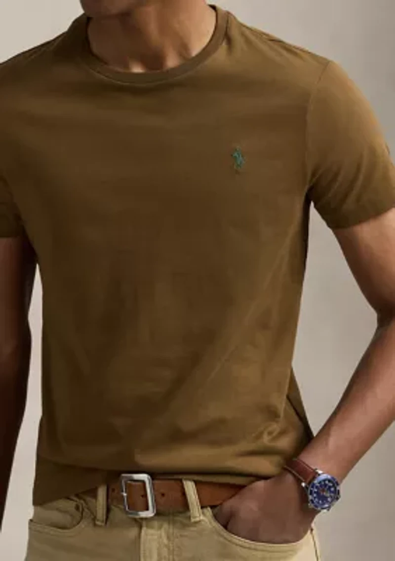 Classic Fit Jersey Crew Neck T-Shirt