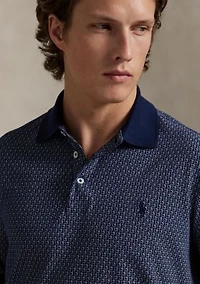 Classic Fit Stretch Mesh Polo Shirt