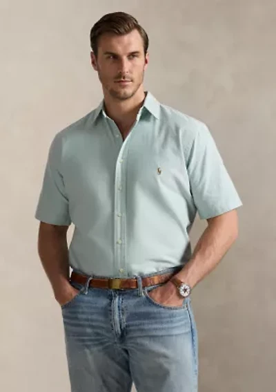 Big & Tall Oxford Short-Sleeve Shirt