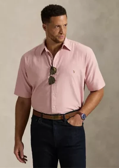 Big & Tall Oxford Short-Sleeve Shirt