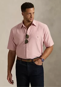 Big & Tall Oxford Short-Sleeve Shirt