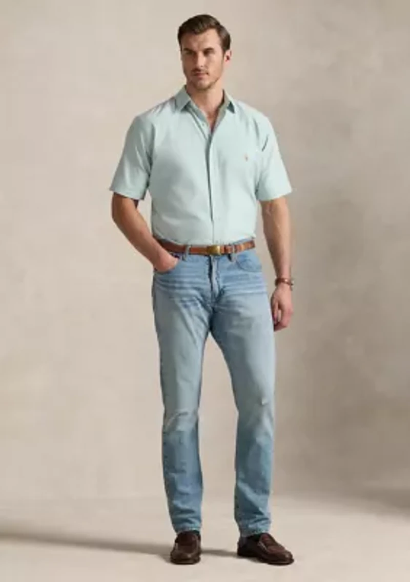 Big & Tall Oxford Short-Sleeve Shirt