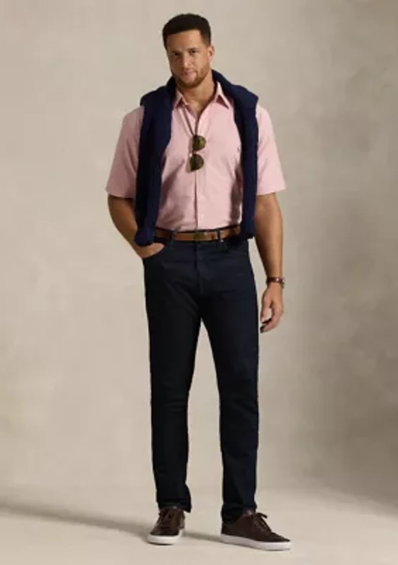 Big & Tall Oxford Short-Sleeve Shirt