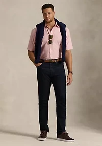 Big & Tall Oxford Short-Sleeve Shirt