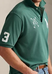 Big & Tall Pony Mesh Polo Shirt