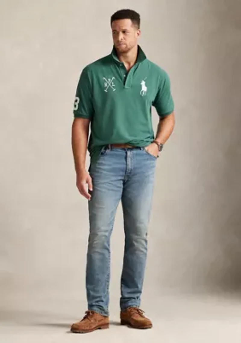 Big & Tall Pony Mesh Polo Shirt