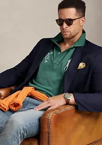 Big & Tall Pony Mesh Polo Shirt