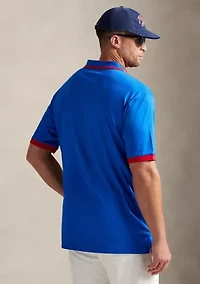 Big & Tall Striped Soft Cotton Polo Shirt