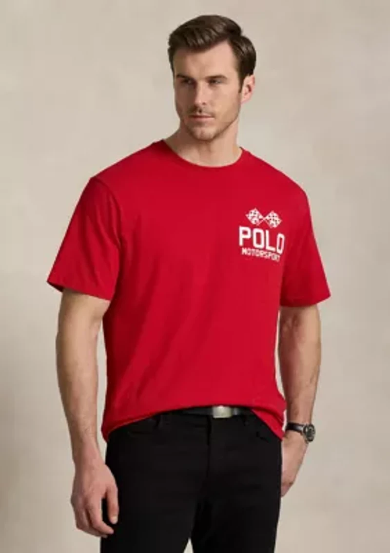 Big & Tall Slub Jersey Graphic T-Shirt
