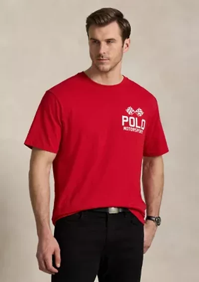 Big & Tall Slub Jersey Graphic T-Shirt