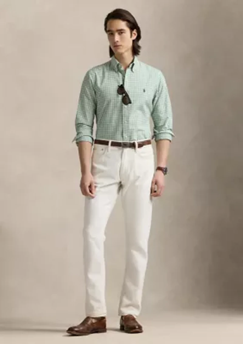 Classic Fit Gingham Oxford Shirt