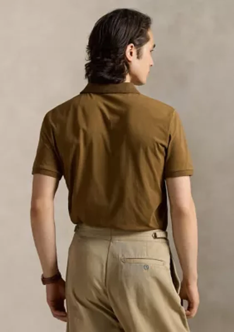 Classic Fit Jersey Pocket Polo Shirt