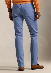 Varick Slim Straight Stretch Sateen Pants