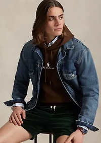 Logo Double Knit Hoodie