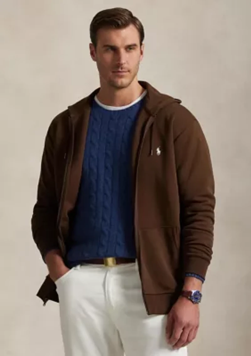 Big & Tall Double-Knit Full-Zip Hoodie