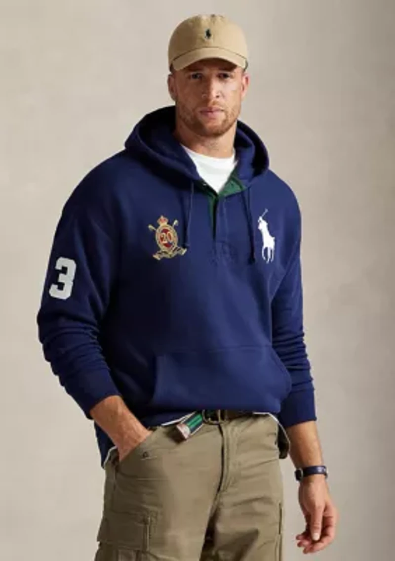 Big & Tall 20th Anniversary Crest Fleece Hoodie
